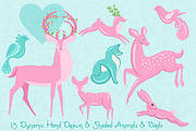 Enchanted Woodlands Designer Kit, an Animal Illustration by Little Bunny Sunshine (Thumbnail 3 of 10)