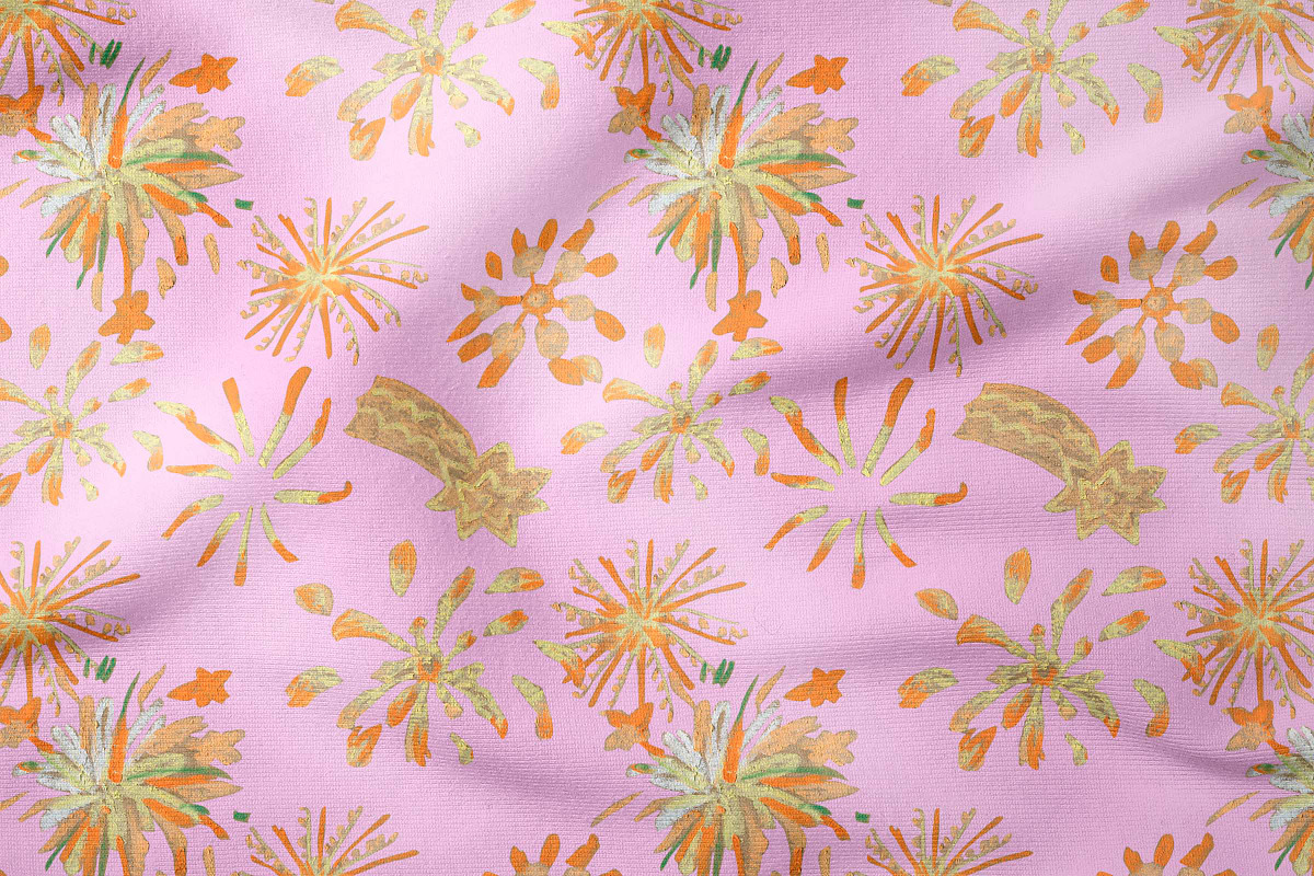 Wax Crayons Starlight Night Seamless, a Pattern Graphic by Lucyinyourheart (Photo 9 of 10)