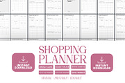 Shopping Planner Lists, a Presentation Template by Ahluva Studio (Thumbnail 1 of 9)