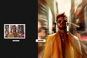 Zoom Focus Square, Poster Effect, a Layer Style Add-On by dokudokunomi (Thumbnail 3 of 4)