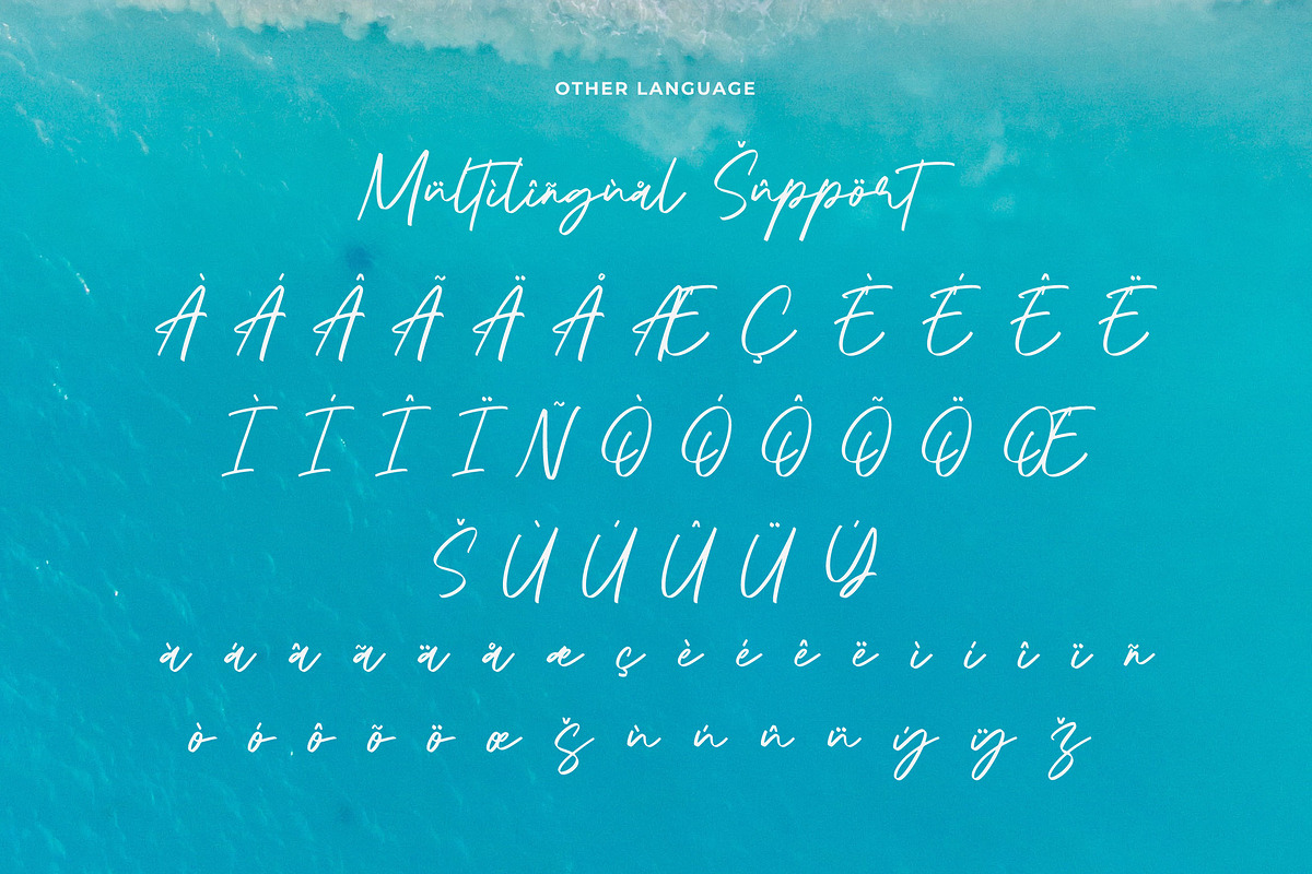 Aquatype Signature - Script Font, a Script Font by Krakenbox Studio (Photo 13 of 14)