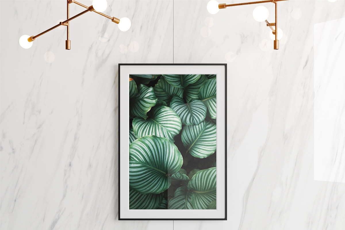 Single Poster Frame Mockup, a Print Template by Graphictwister