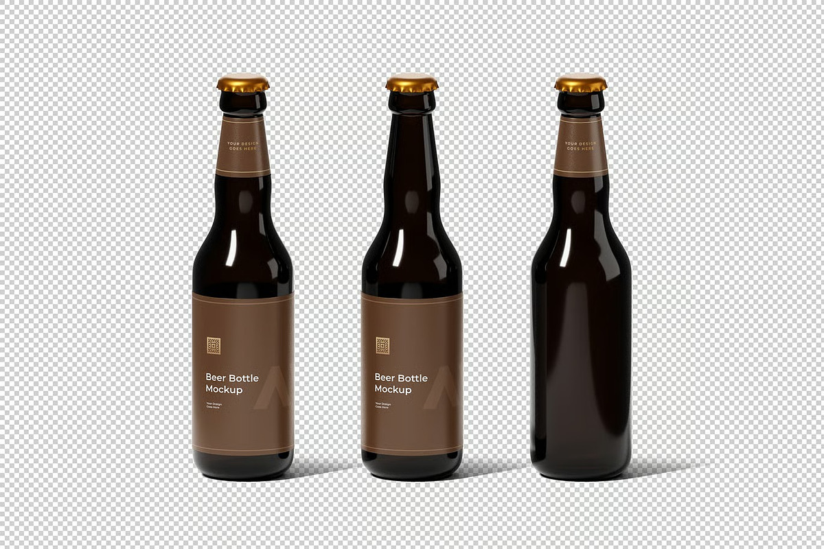 Beer Bottle Mockup, a Product Mockup by zpackcreative (Photo 4 of 4)