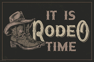 Rustic Rodeo Display Font