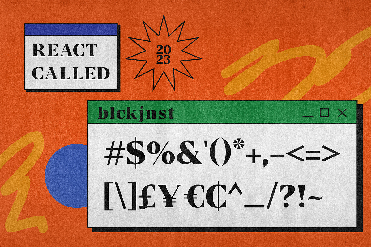 React Called, a Serif Font by Black Junst (Photo 8 of 11)