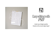 A5 Paper Mockup Postcard PSD, a Mockup by First Impression Mockups (Thumbnail 2 of 4)