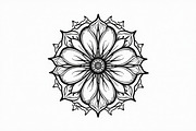 Mandala Pattern Coloring Bundle, a Graphic by Gfx_Store (Thumbnail 6 of 11)
