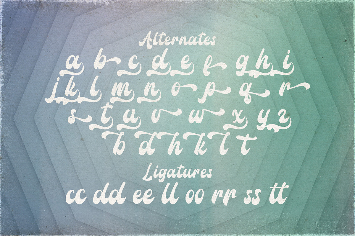 Amigos Script - Retro Script Font, a Script Font by StringLabs (Photo 14 of 14)