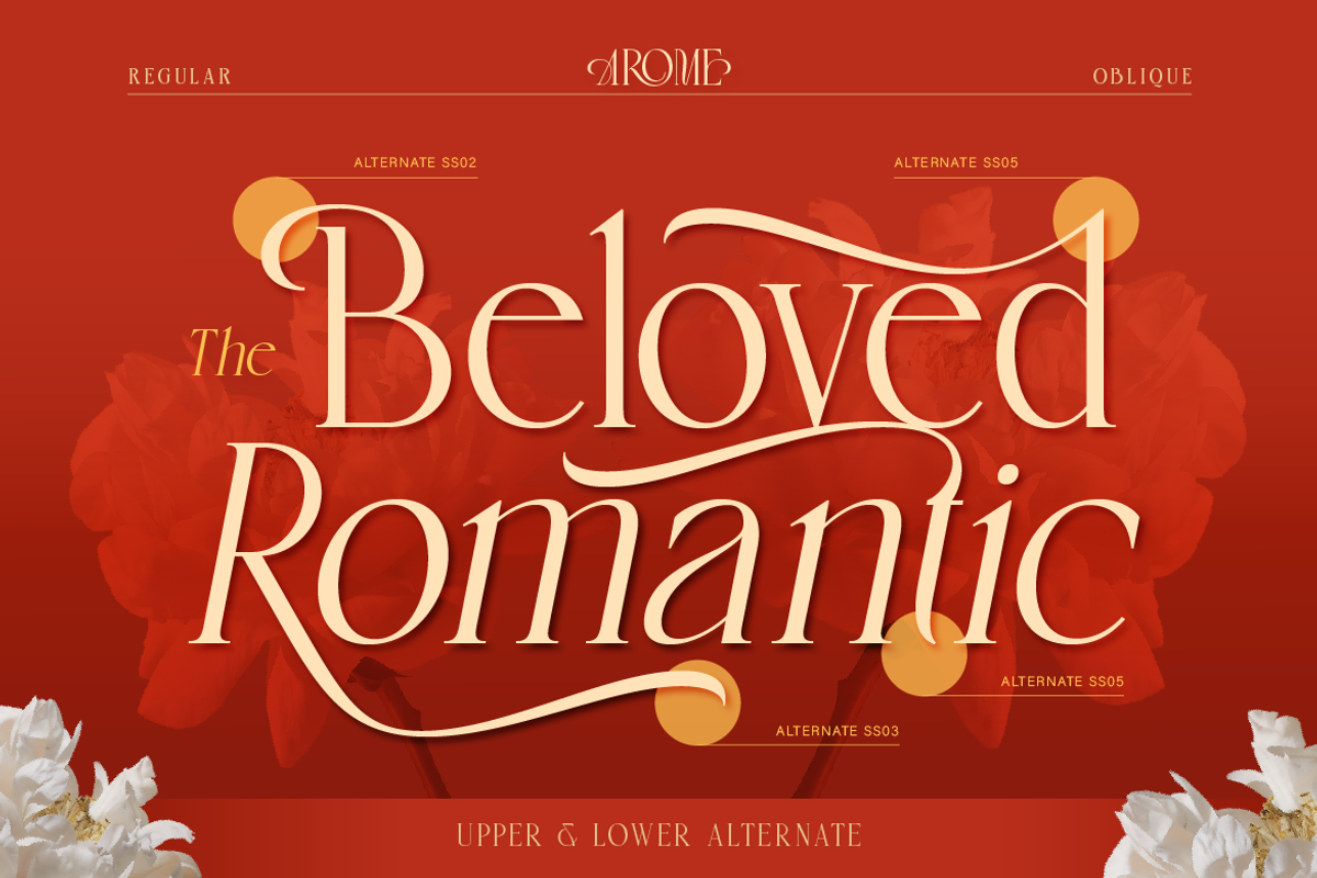 Arome, a Serif Font by Burntilldead (Photo 10 of 12)