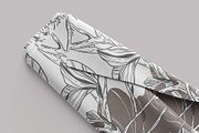 Hand Drawn Wallpaper Cherry Blossom, a Wallpaper Graphic by Nature.Of.Kate (Thumbnail 7 of 11)