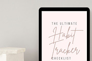 PLR/MRR Habit Tracker Checklist -DFY, a Stationery Template by Brand Your Biz Co. (Thumbnail 1 of 9)
