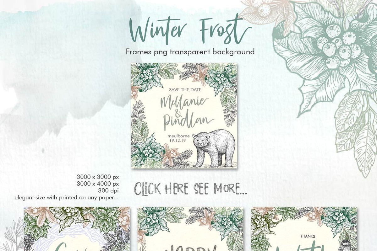 Winter Frost, an Animal Illustration by Graphobia (Photo 6 of 12)