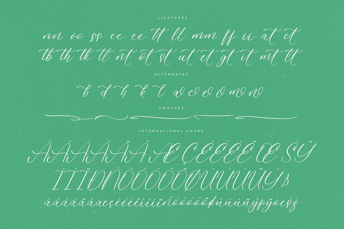 Sweetys Tasteria Modern Freestyle, a Script Font by Letterena Studios Script (Photo 14 of 15)