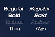Sonioc Saber, a Sans Serif Font by Letterafa Studio (Thumbnail 8 of 9)