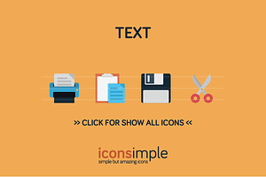 iconsimple: text