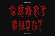 CS Hastings Stippled, a Blackletter Font by Craft Supply Co. (Thumbnail 5 of 8)