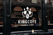 Modern Coffee King Crown Logo, a Branding & Logo Template by Design_Planet (Thumbnail 1 of 4)