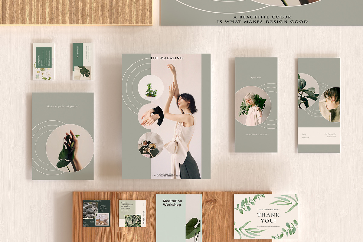 Brand - Paper Mockups, a Product Mockup by StyleMockups (Photo 7 of 11)