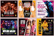 150 Night Club Flyer Bundle, a Flyer Template by AfzaalGraphics (Thumbnail 4 of 27)