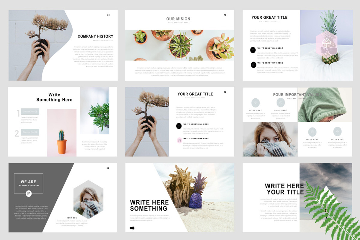 NATURE Presentation Powerpoint, a Presentation Template by SlideBester (Photo 13 of 16)