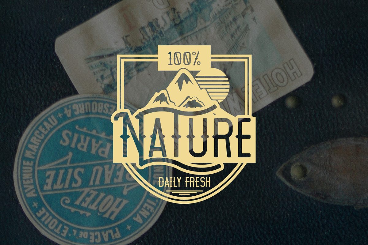 Motopica - Modern Vintage Retro Font, a Sans Serif Font by Anomali Creatype (Photo 17 of 19)