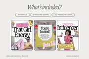 Social Media Influencer Templates, a Social Media Template by ZenSocialDesigns (Thumbnail 3 of 9)