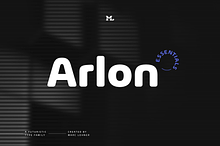 Arlon – Futuristic Font Family