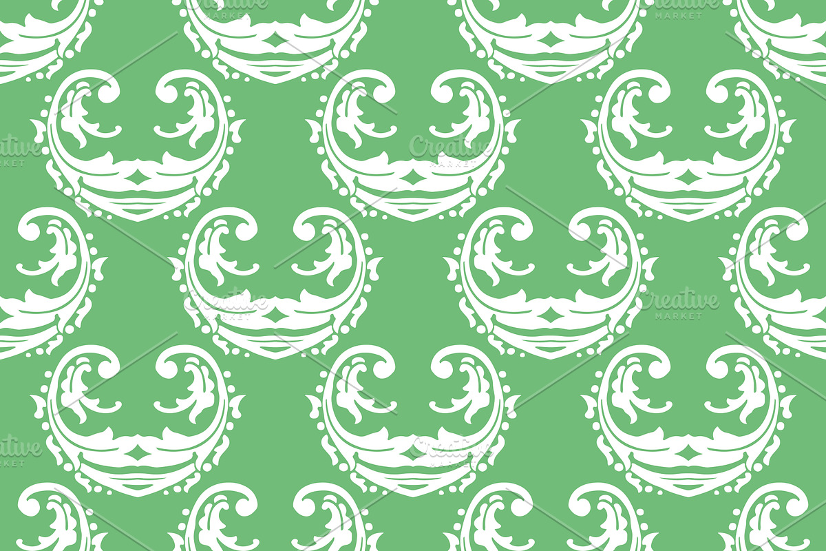 1,440 Damask Patterns in 60 Colors, a Pattern Graphic by Paper Element (Photo 9 of 22)