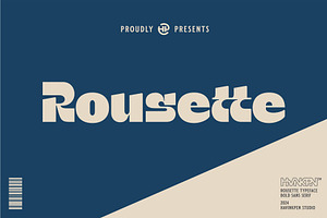 ROUSETTE, a Sans Serif Font by Havinkpen