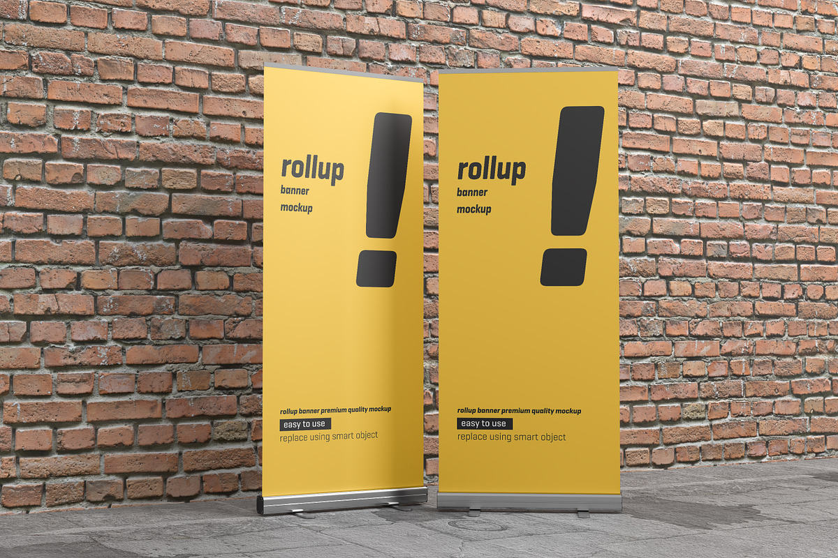 Roll Up Banner Mockup, an Advertising Mockup by Toasin Studio (Photo 20 of 23)