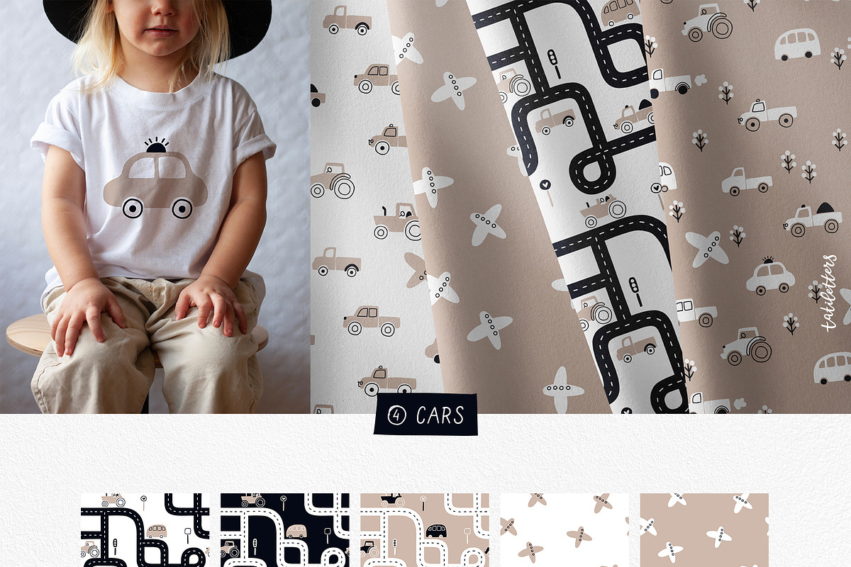 Minimalistic patterns bundle, a Pattern Graphic by tatiletters (Photo 7 of 17)