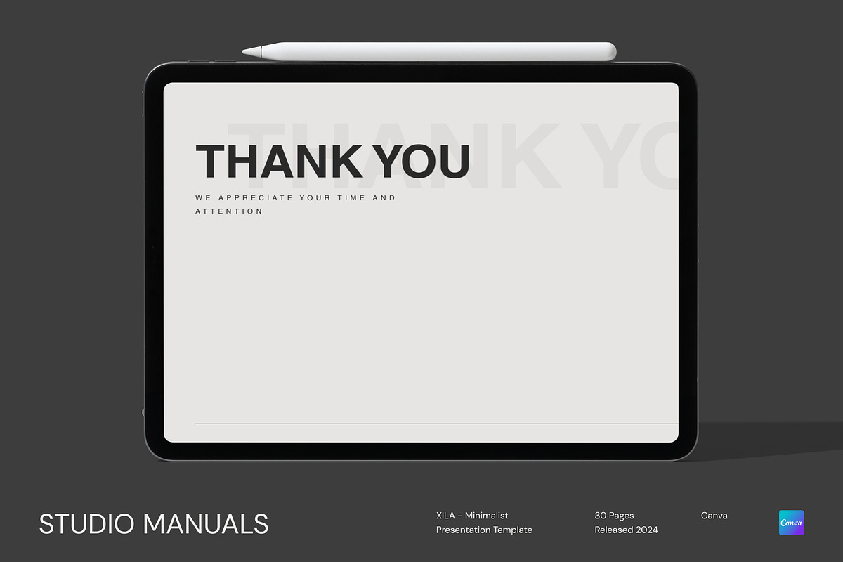 XILA - Minimalist Presentation, a Social Media Template by Studio Manuals (Photo 7 of 8)