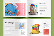 Art Exhibition Portfolio Layout, a Brochure Template by MightyDesign (Thumbnail 5 of 9)