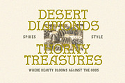 Mosaic Desert - Display Typeface, a Sans Serif Font by Letterhend Studio (Thumbnail 3 of 9)