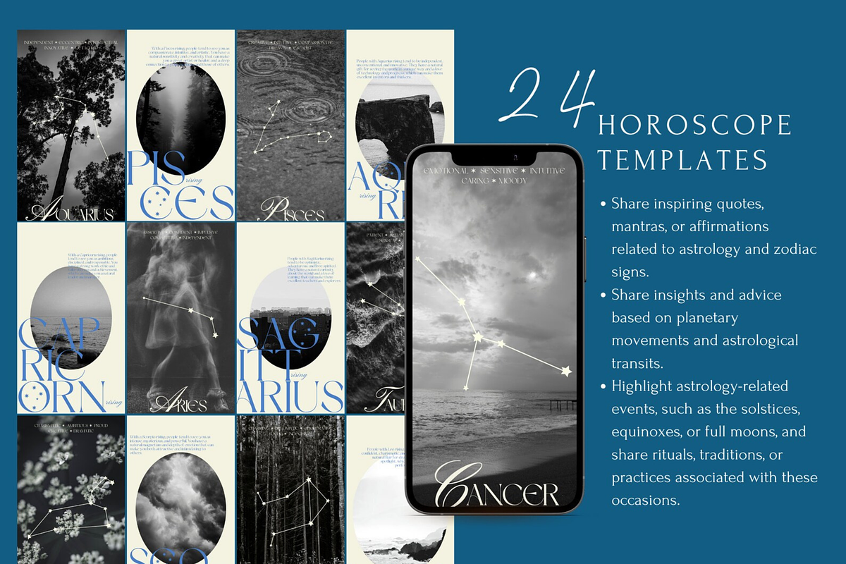 Astrology Instagram Story Templates, a Social Media Template by Story Native (Photo 8 of 10)