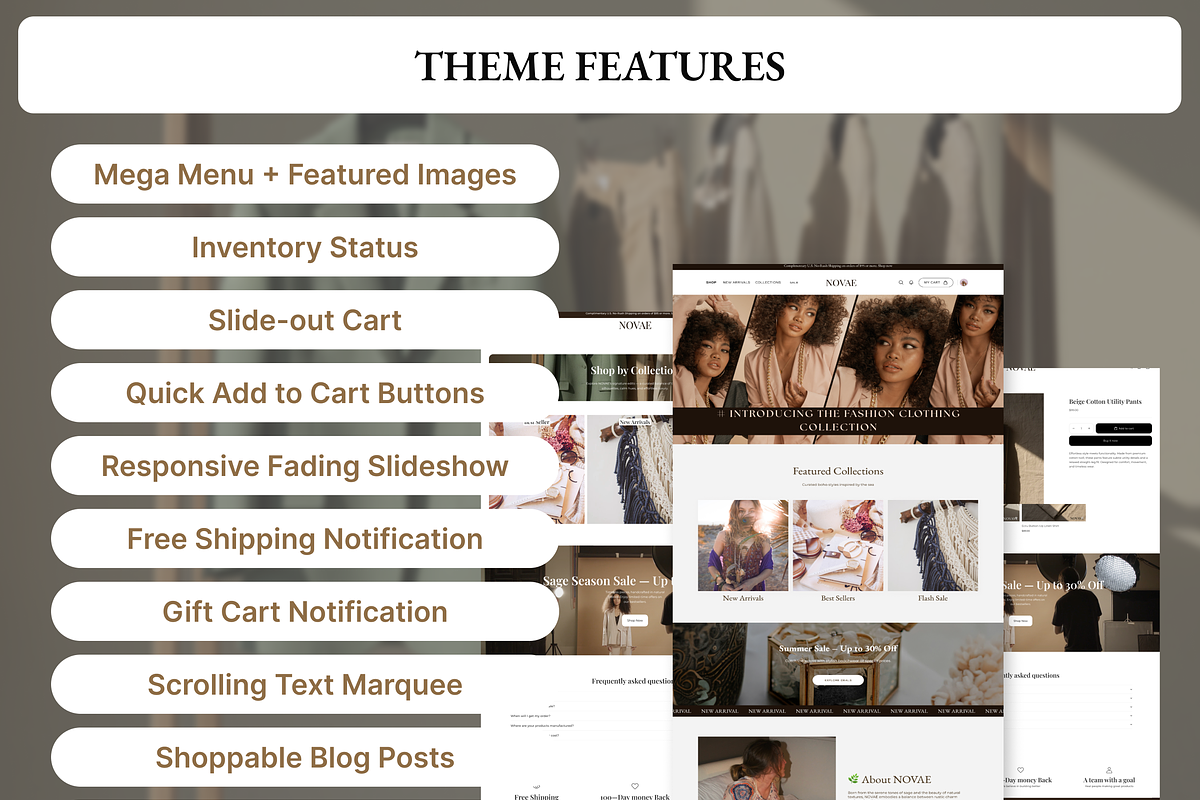 Theme Website Luxury Fashion shopify preview 7