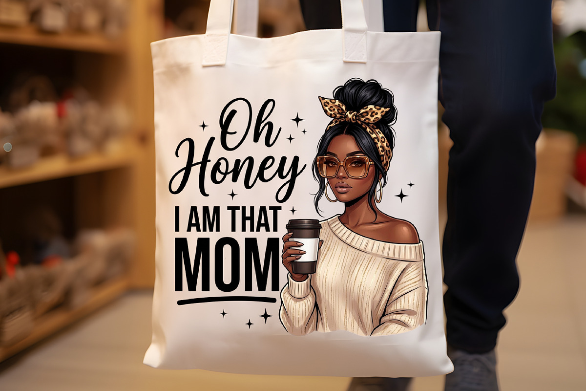 Leopard Mama Mothers Day Coffee Mom, a Seasonal Illustration by Sublimation Artist (Photo 8 of 9)