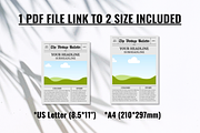 Front Page Newspaper Template, a Flyer Template by ZoloDesignHub (Thumbnail 2 of 7)