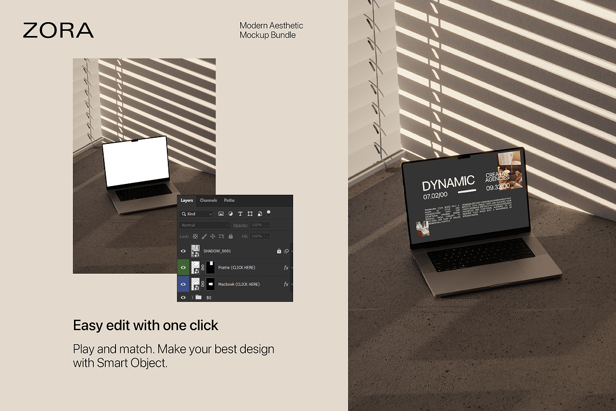 ZORA - Aesthetic Mockup Bundle, a Device Mockup by Creavora (Photo 10 of 11)