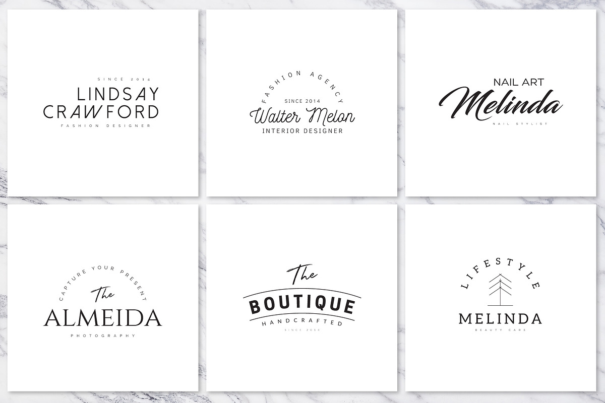 640 Premade Logos Mega Bundle, a Branding & Logo Template by XpertgraphicD (Photo 13 of 109)