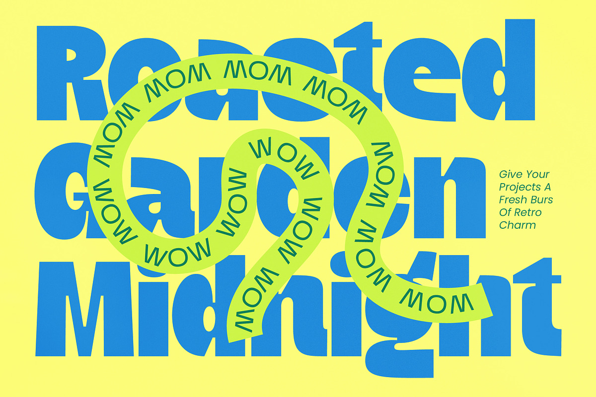 Morning Lacho Chunky Display Sans, a Sans Serif Font by timelesstype.co (Photo 6 of 10)