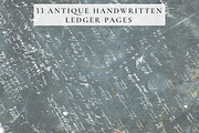 Vintage Handwritten Ledger Overlays, a Pattern Graphic by Century Library (Thumbnail 6 of 14)