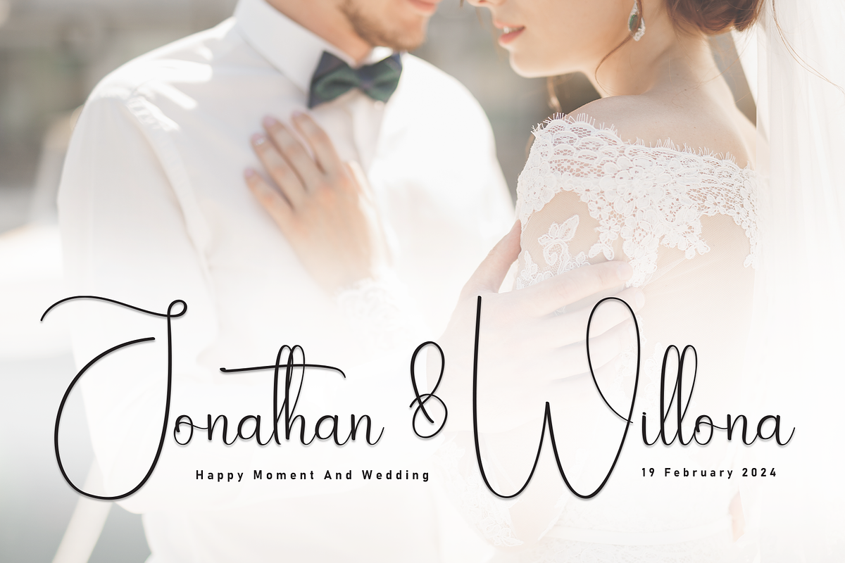 Rainday | Script Font, a Handwritten Font by Scratchones (Photo 3 of 8)