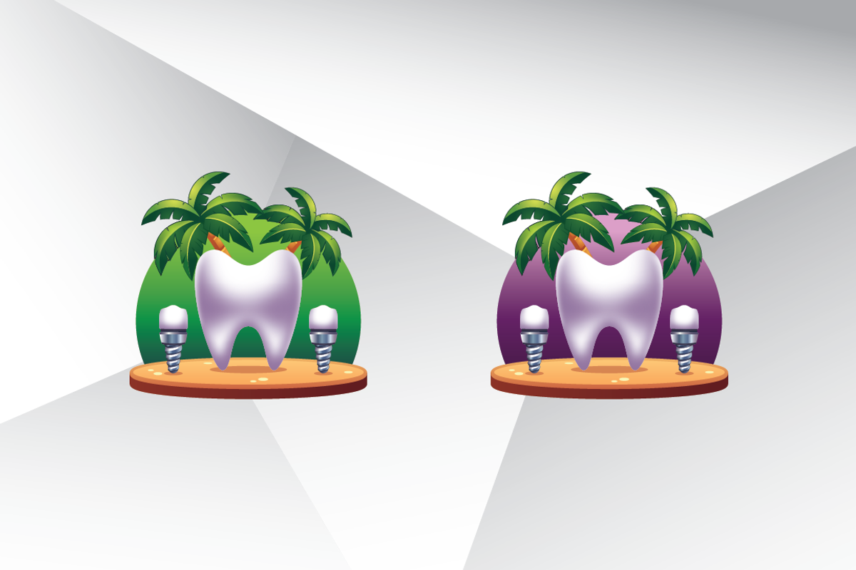 Beach Dentist Logo Template, a Branding & Logo Template by Heavtryq Design (Photo 2 of 4)
