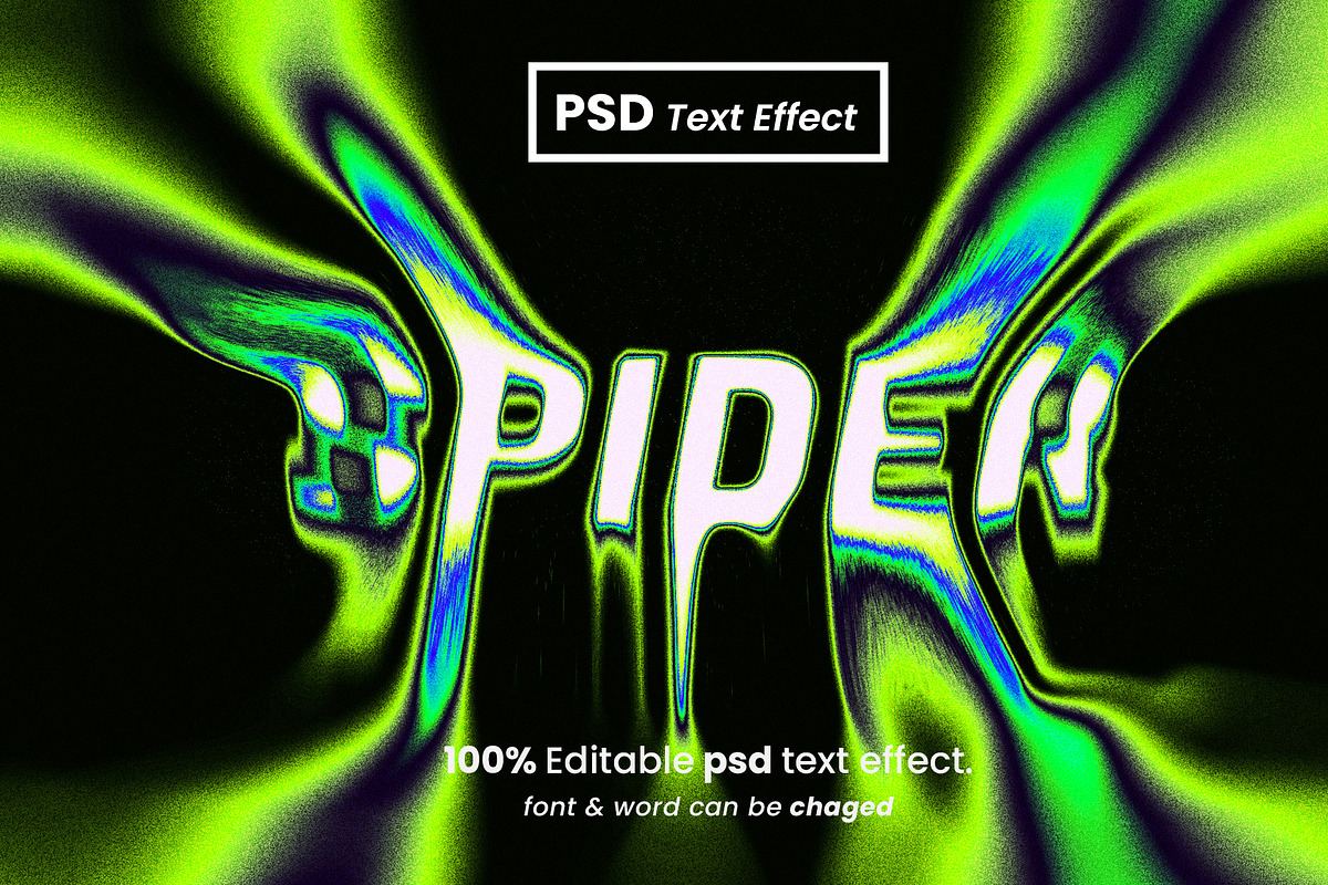 Melting melted text effects pack, a Brushes & More by Zamans (Photo 16 of 20)