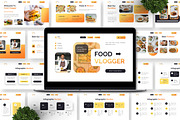 Food Vlogger - Culinary Powerpoint, a Presentation Template by Deepslide Studio (Thumbnail 4 of 6)