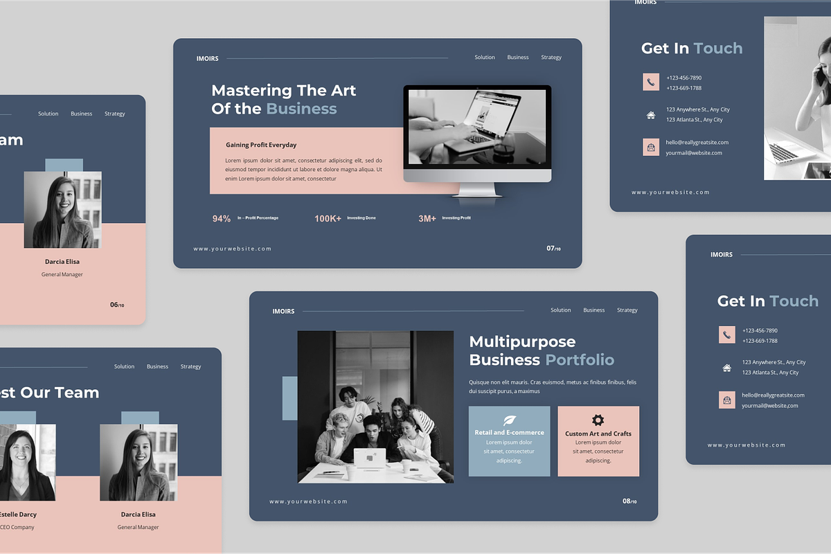 Multipurpose Business Keynote, a Presentation Template by Annora Studio (Photo 4 of 5)