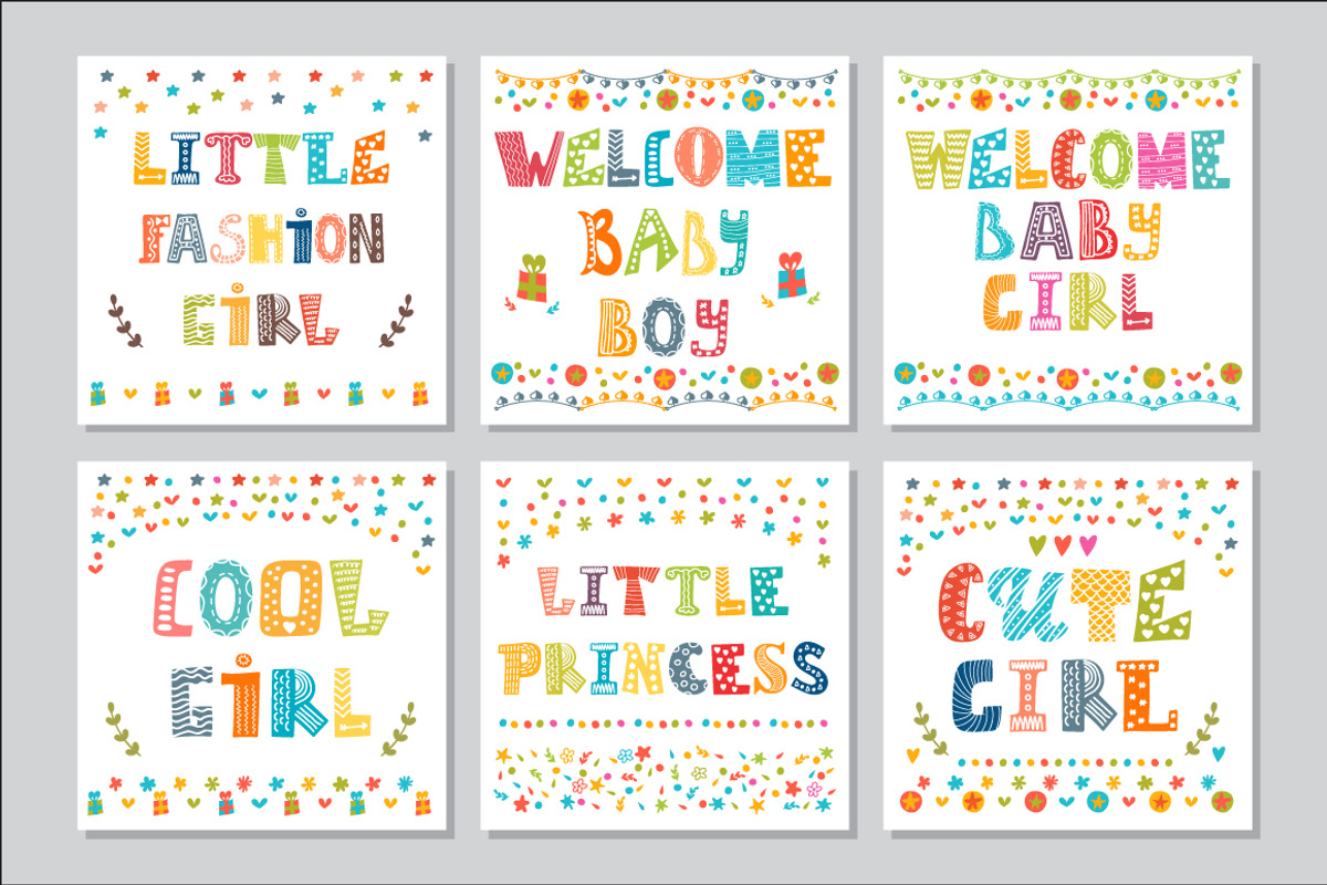 Big set of greeting cards, an Illustration by Helen Sko (Photo 3 of 5)