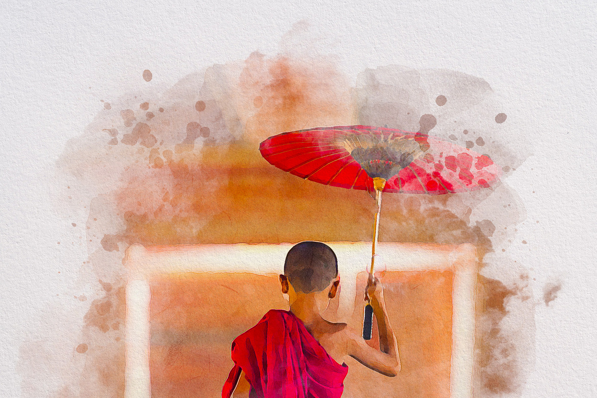 Soft Brush Watercolor Photo Effect, an Action Add-On by liptouse (Photo 6 of 11)