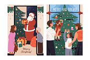 People on Christmas, New Year cards, a Person Illustration by PaperTrident (Thumbnail 2 of 3)